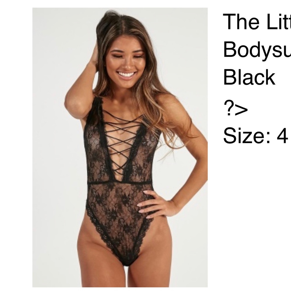 Lacy sheet bodysuit NWT